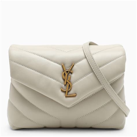 borsa yves saint laurent bianca|borse saint laurent donna.